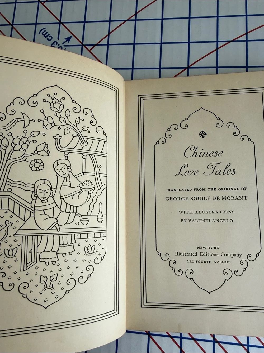 2 Vintage 1930s Illustrated Books Aphrodite & Chinese Love Tales Art Deco